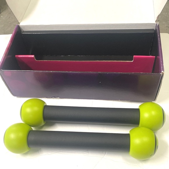 Zumba Exhilarate Toning Sticks-Shake Weights 1 Lb, 1 Pair NIB - Picture 3 of 12